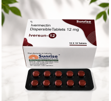 Iversun-12 (Ивермектин для человека 12мг) 10 таблеток