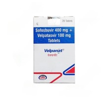 Velpanat Софосбувир 400 mg Велпатасвир 100mg Tablets ( Софосбувир и Велпатасвир) 