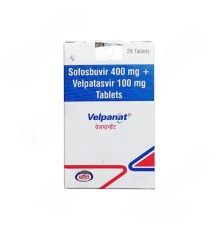 Velpanat Софосбувир 400 mg Велпатасвир 100mg Tablets ( Софосбувир и Велпатасвир) 