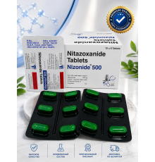 Нитазоксанид 500мг - NIZONIDE 500, 6таб