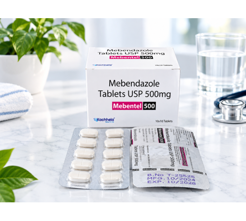 Мебендазол 500мг - MEBENTEL-500, 10таб